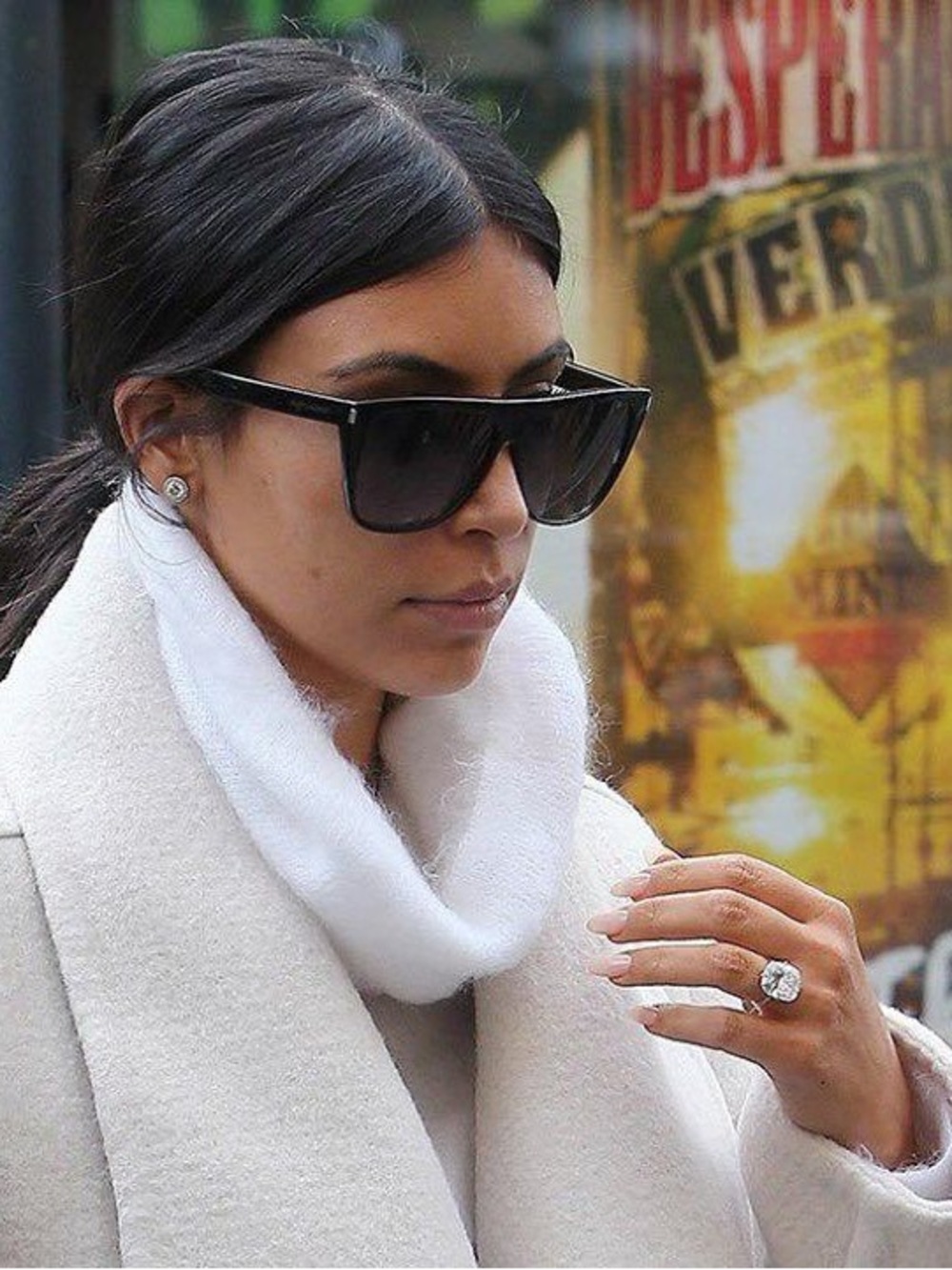 YSL SL 1 Sunglasses With Box Authentic ASO Kim Kardashian Yves Saint Laurent